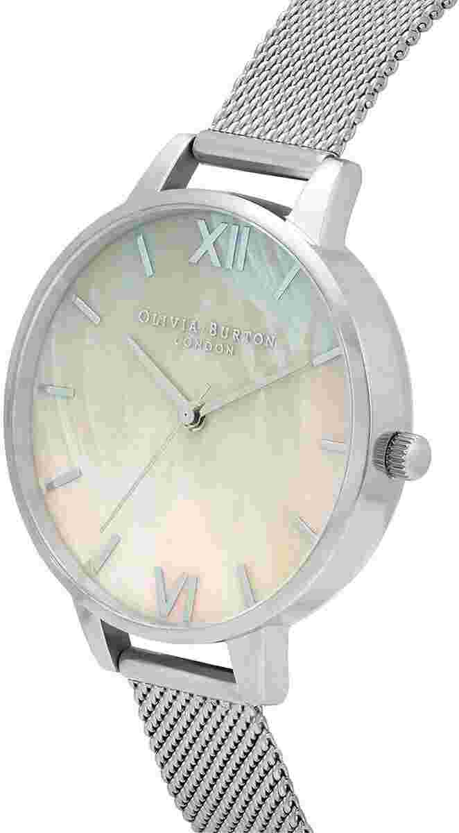Olivia Burton Watch OB16US67 Under the Sea Demi Grey White Ombre Silver Mesh