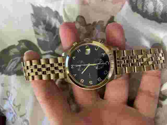 marc jacobs watch women gold