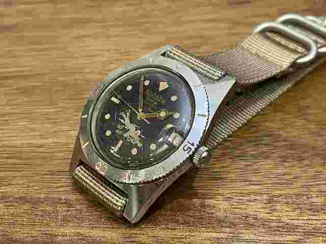 Ardath Reefguard Denis Automatic Felsa 4007 Diver Submarine Vintage Scuba Dude