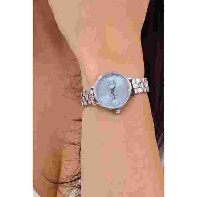 Women's Watch Liu Jo Steel Case Baby Blue Dial New TLJ2039