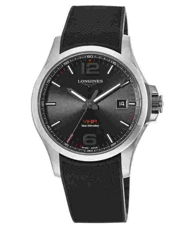 Longines Conquest V.H.P. Men's Black Watch - L3.726.4.56.9
