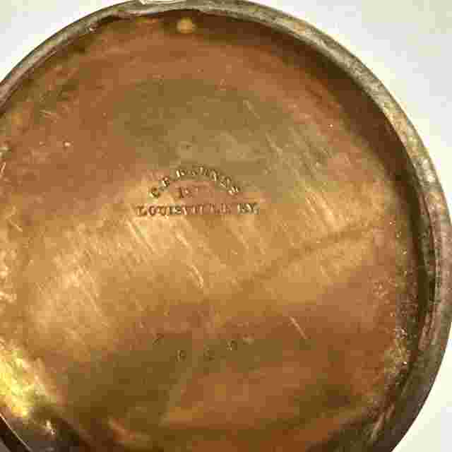 Hamilton Pocket Watch 18K , 21 Jewels, Size 18 , Runs Great