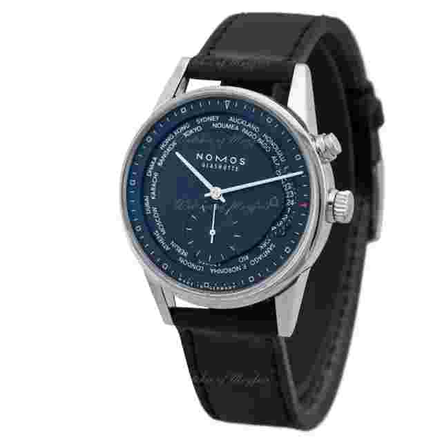 Nomos Zurich World Time Automatic Midnight Blue 40mm 807