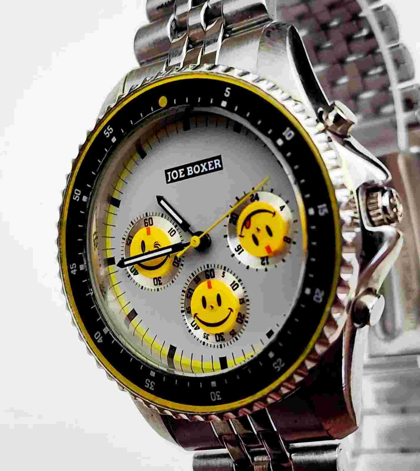 Men's Vintage 1995 CHRONOGRAPH Watch JOE BOXER by TIMEX. Lim.Edit 1870/2000