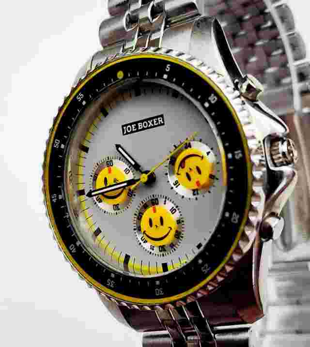 Men's Vintage 1995 CHRONOGRAPH Watch JOE BOXER by TIMEX. Lim.Edit 1870/2000