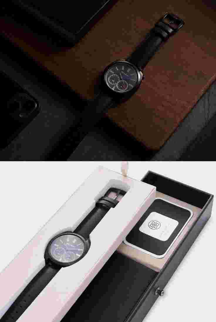 Bolvaint Aurelius Noir In Onyx Black Men’s Watch  MSRP $1,700