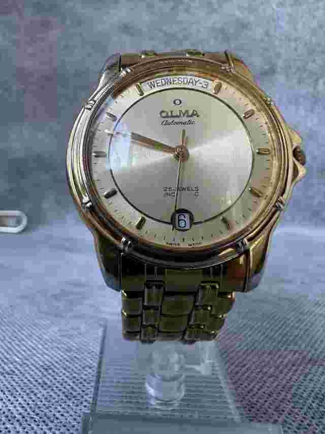 💥RARE 💥Vintage watch OLMA- Automatic cal.ETA 2824 Made: SWISS