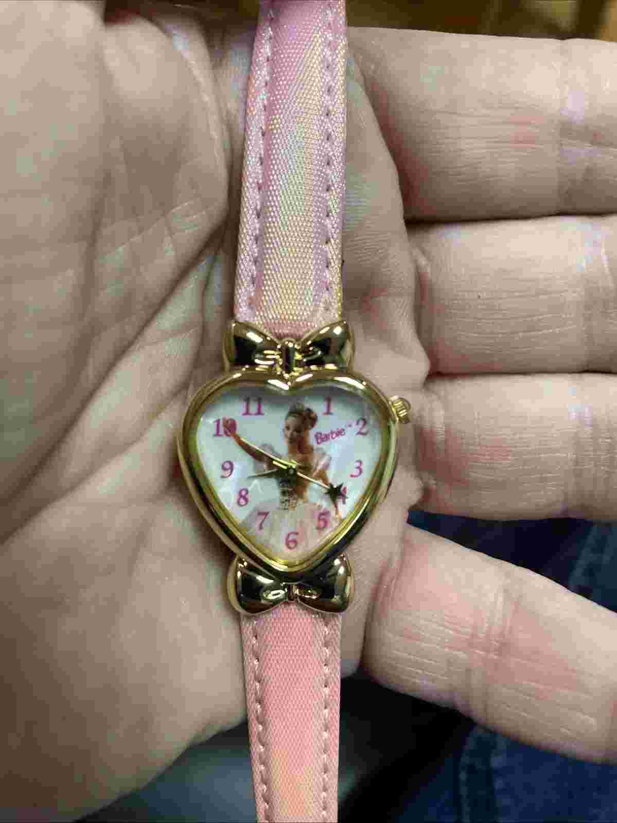 Barbie Sugar Plum Watch with Box- Needs Battery New