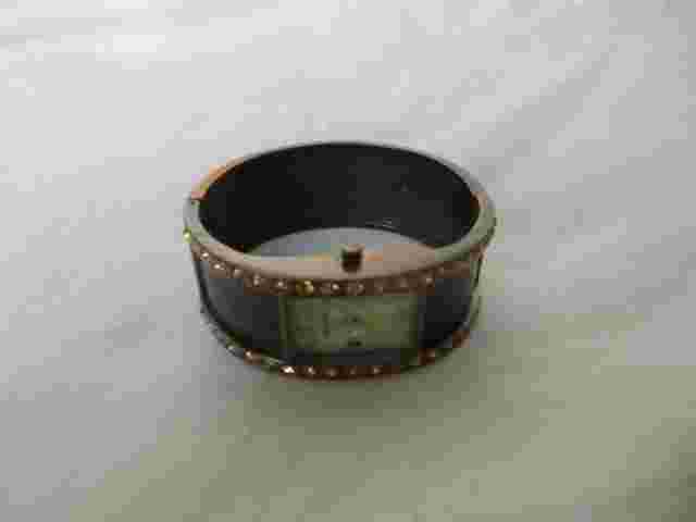 Narmi Brown Copper Toned STYLISH Cuff Band Wristwatch