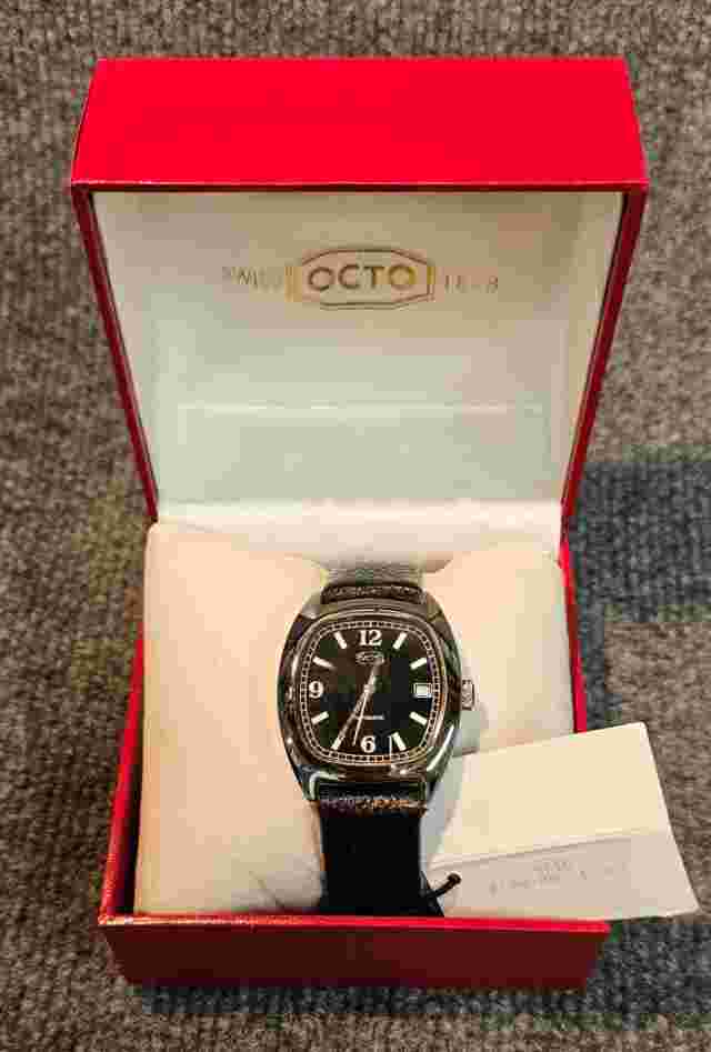 NEW - OCTO AUTOMATIC WATCH EG00-003-1-2DS SWISS MOVEMENT ETA 2846