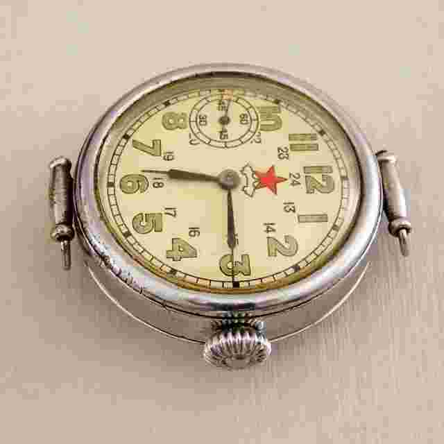 KIROVSKIE K-43 from Factory 2MWF military WWII Soviet Army USSR watch 1943
