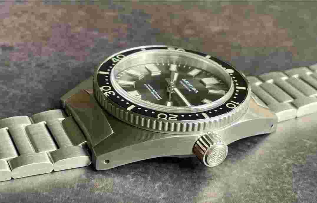 Armida A12 300m 38mm Dive Watch NEW Grey  Shipped from USA