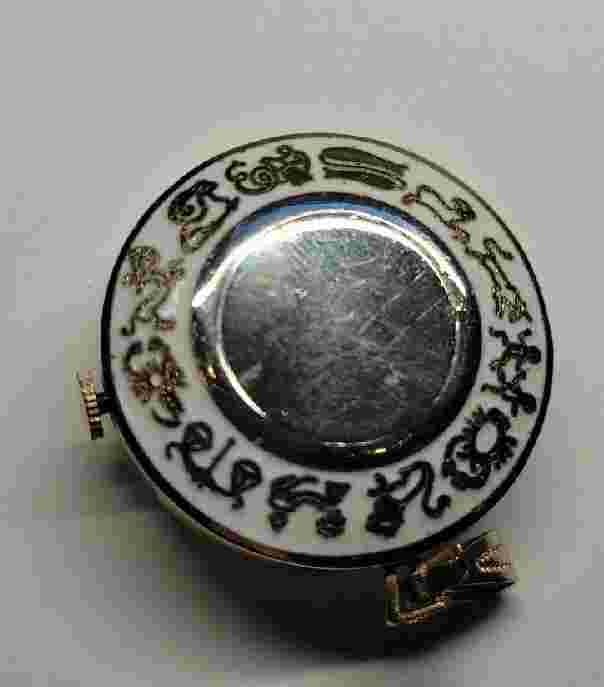 Vintage Taylor Windup Pendant Watch Swiss Made For Restoration