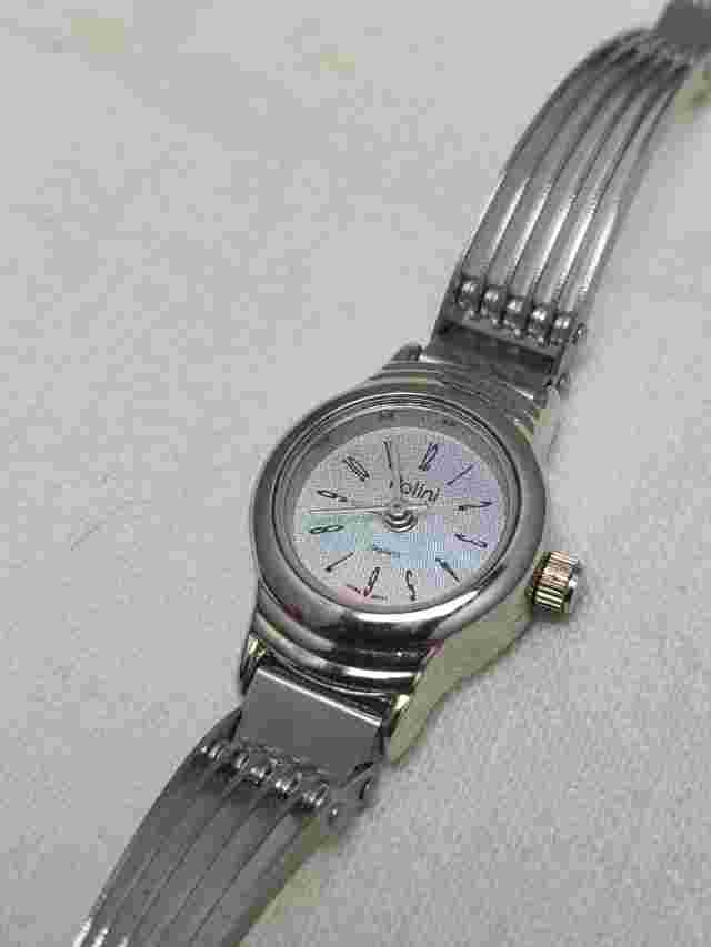 Vintage Polini Silver Toned Ladies Watch Model PL516s
