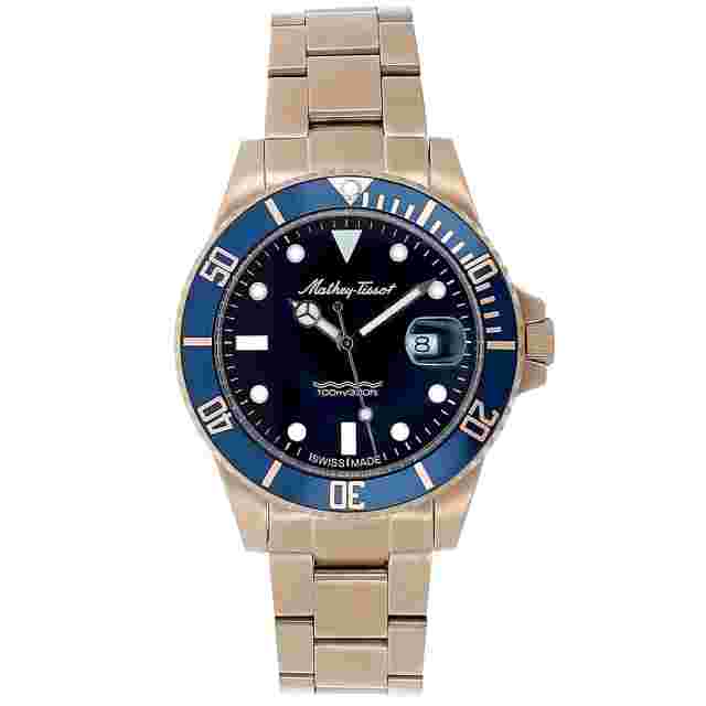 Mathey Tissot Men's Classic Blue Dial Watch - H908APRBU