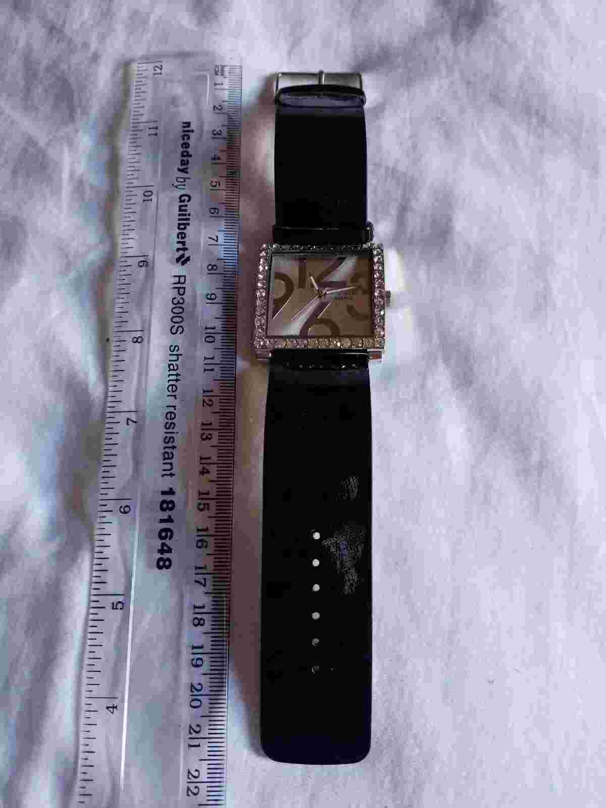 Madison Ladies Leather Strap Watch