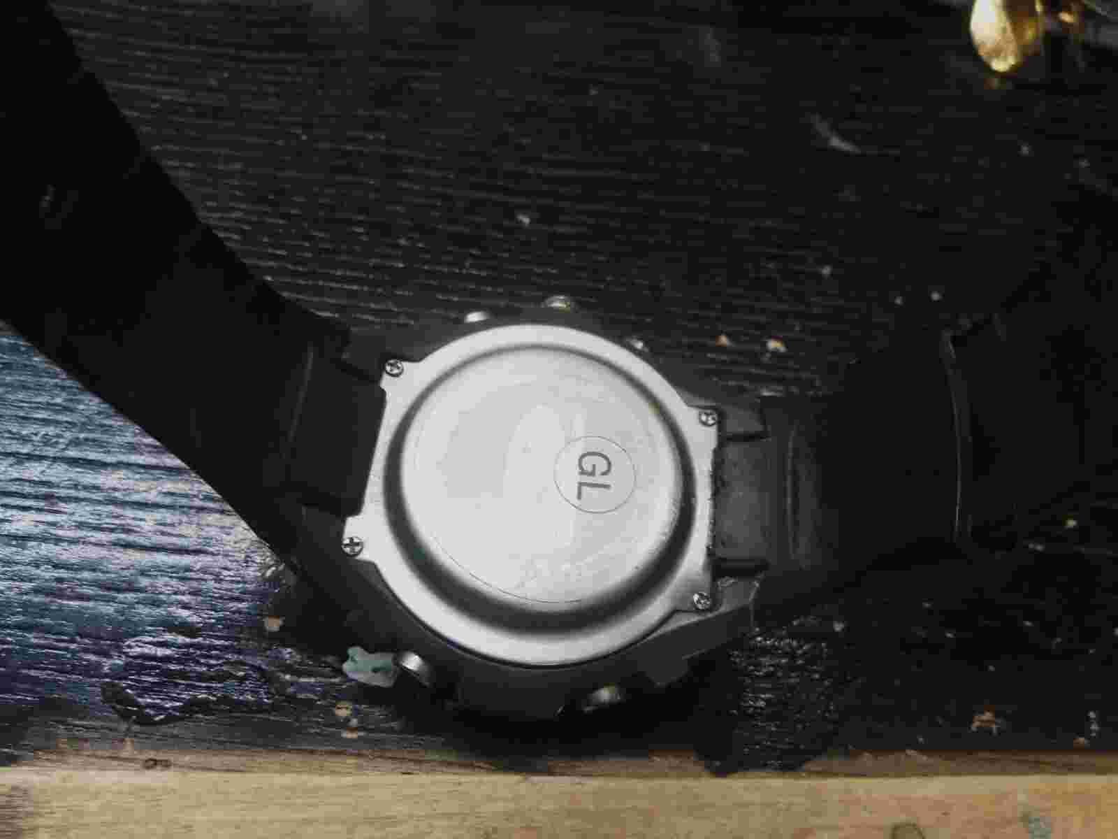 ATHLETIC WORKS SILVER TONE WATCH 9"
