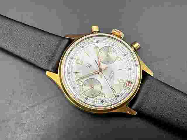 Vintage ROF Landeron cal.187 Base Chronograph Watch .