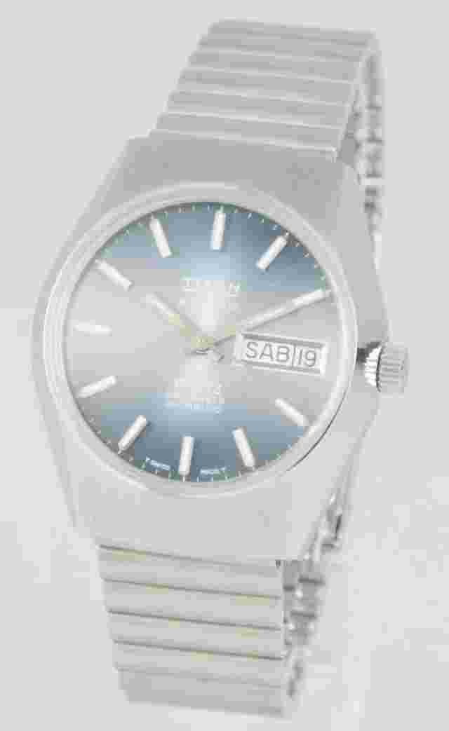 Titan Vintage Automatic TP 073 Day Date Steel Ref: 2168W3