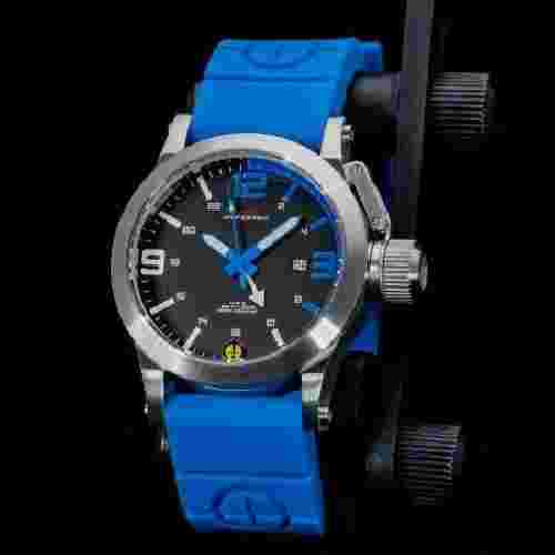 MTM HYP-SS4-BLUE-BL2S-A Quartz BLUE w/BOX international warranty unused Auth