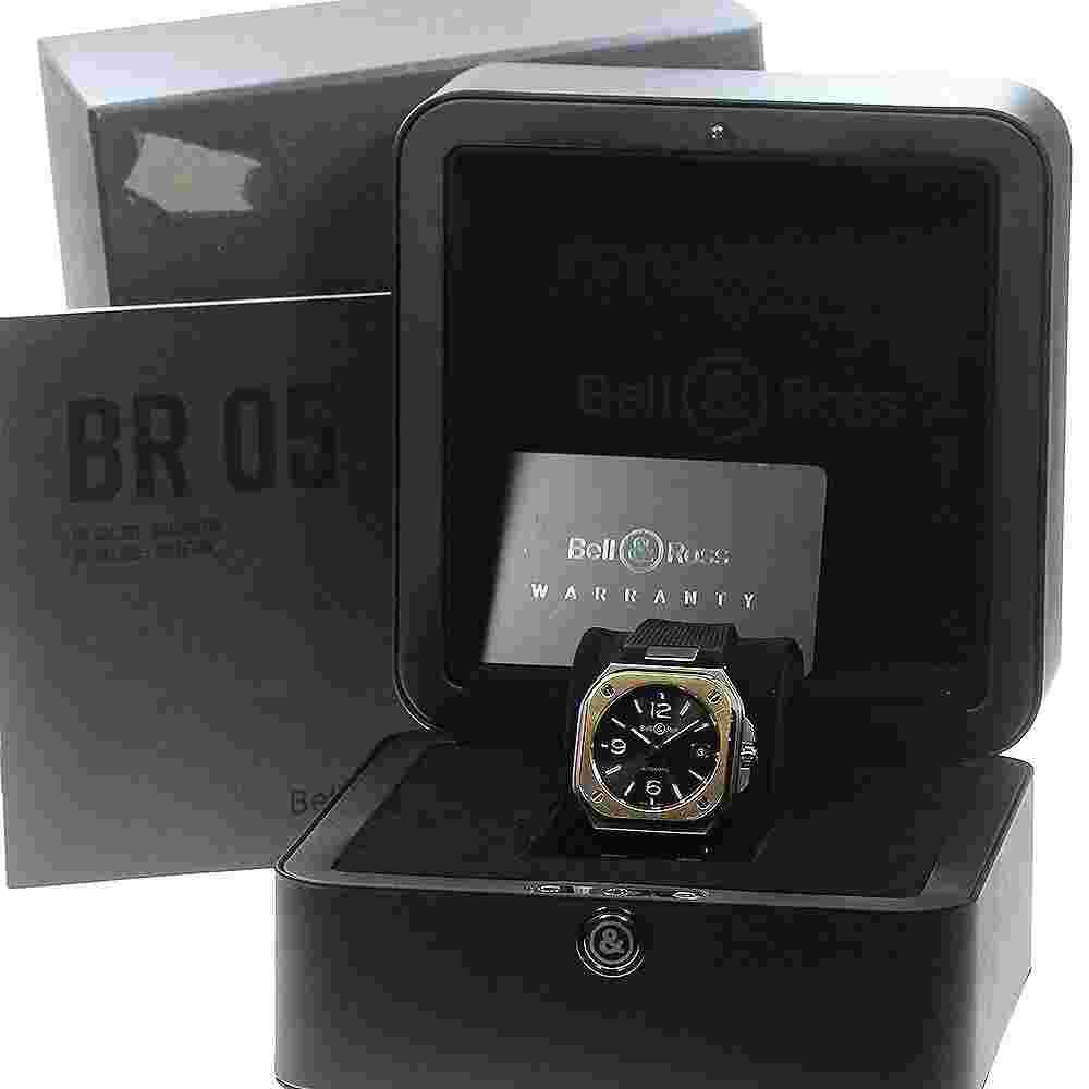 Bell＆Ross BR05 Black Steel & Gold watch men TO181341