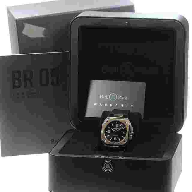 Bell＆Ross BR05 Black Steel & Gold watch men TO181341