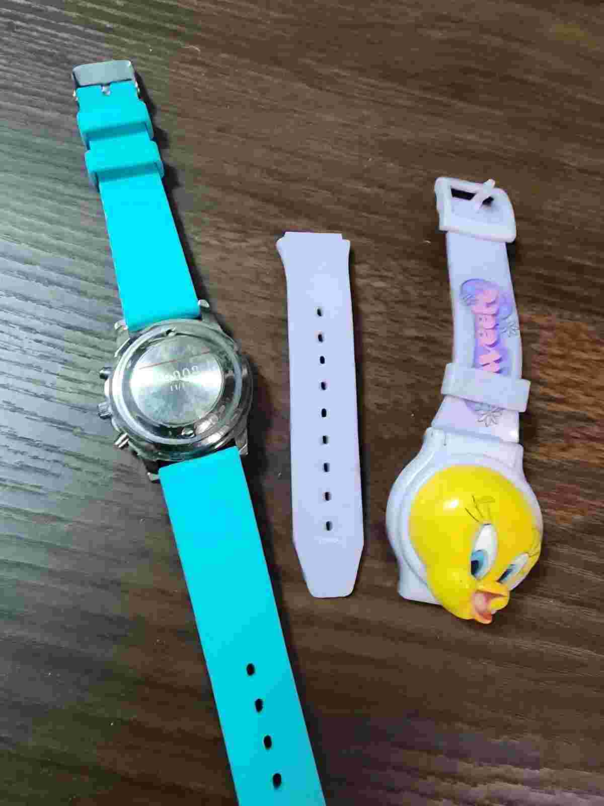 Tel Time Round Analog Watch M9908 & tweety watch