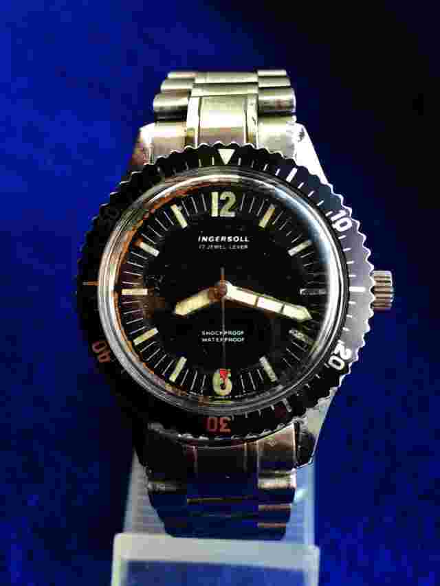 Superb Vintage Smiths  Ingersoll Divers Mans Watch. G.B. F.W.O.