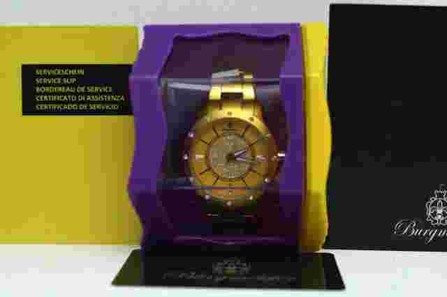 Burgmeister Crazy Color Luxury Women's Watch Yellow Dial Bracelet BM164-090D