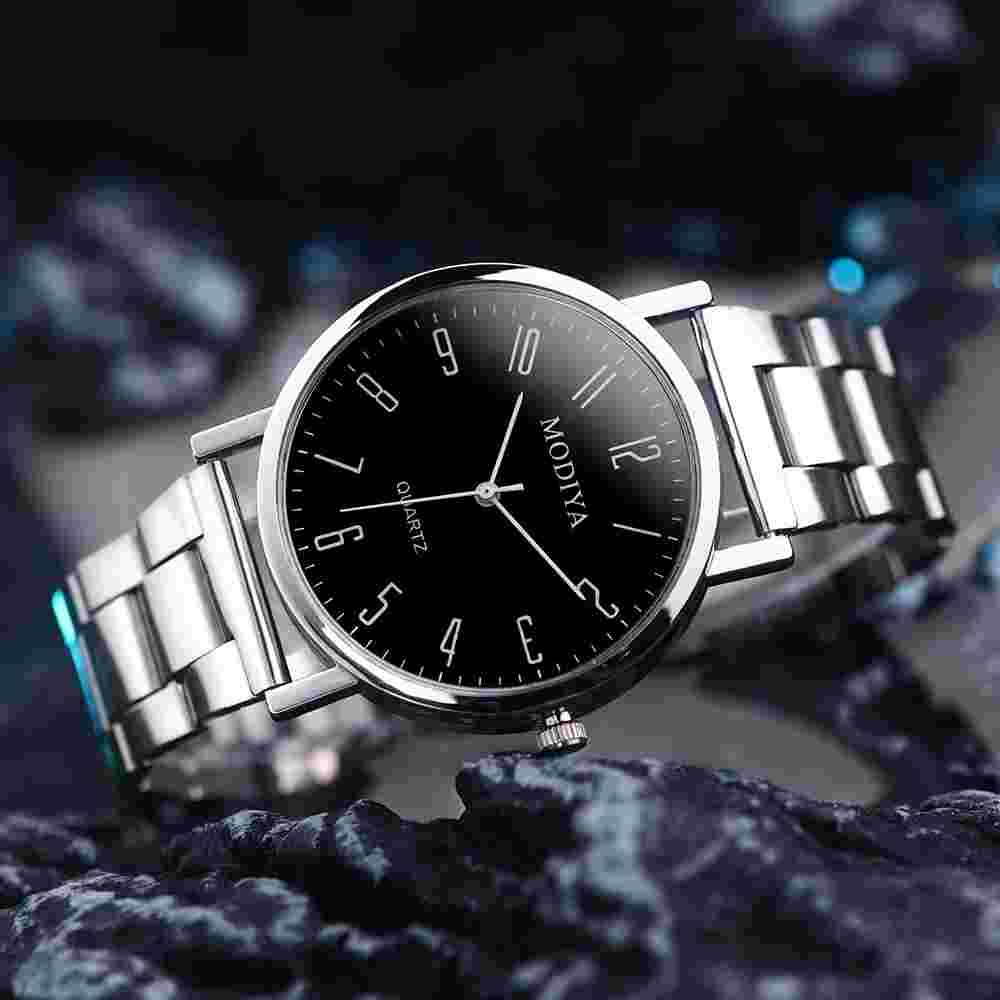 Fashion Men Watches Casual Steel Band Male Sports Quartz Watch Relogio