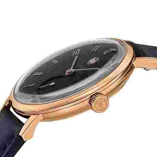 [Dufa] Gropius Dial Navy Quartz 32MM Watch DF-7001-0F Women's