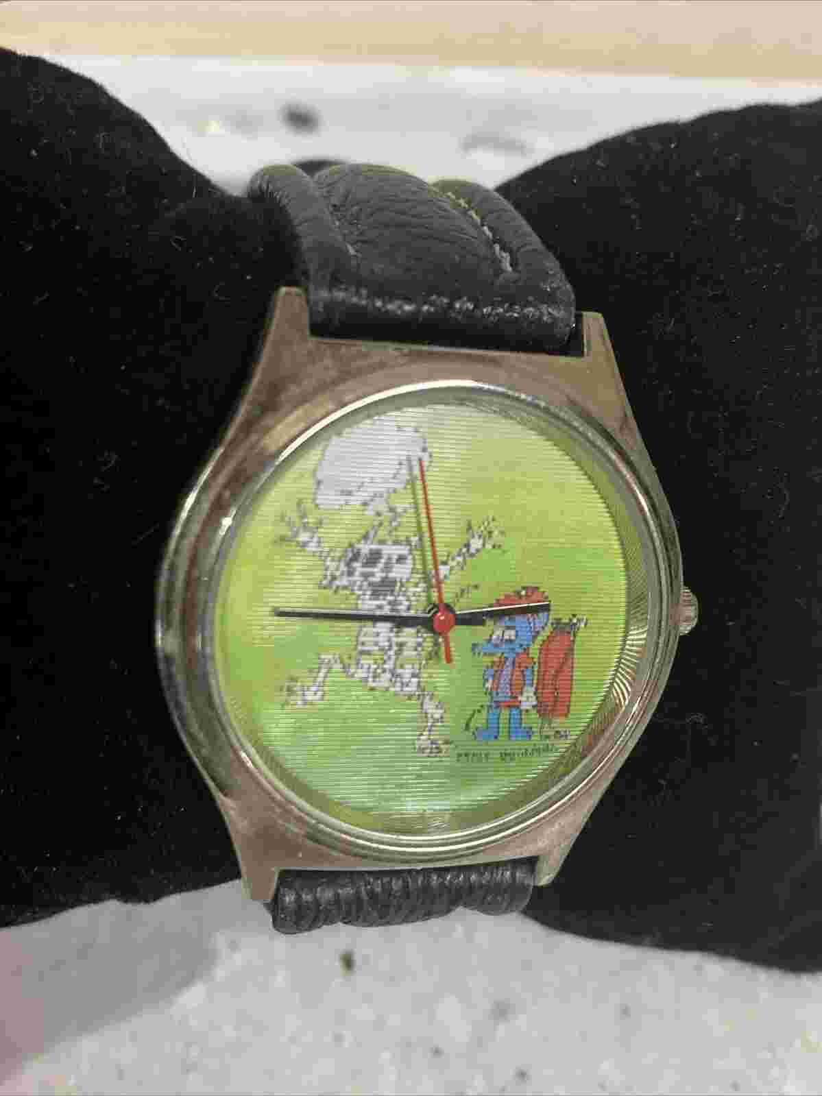 Itchy & Scratchy Simpsons Watch Lenticular - Flicker type 1993 New Battery