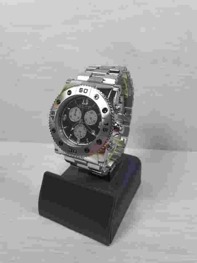 MERCURY ME 1060 Chronograph Wristwatch Stainless Steel 3ATM Military Swiss