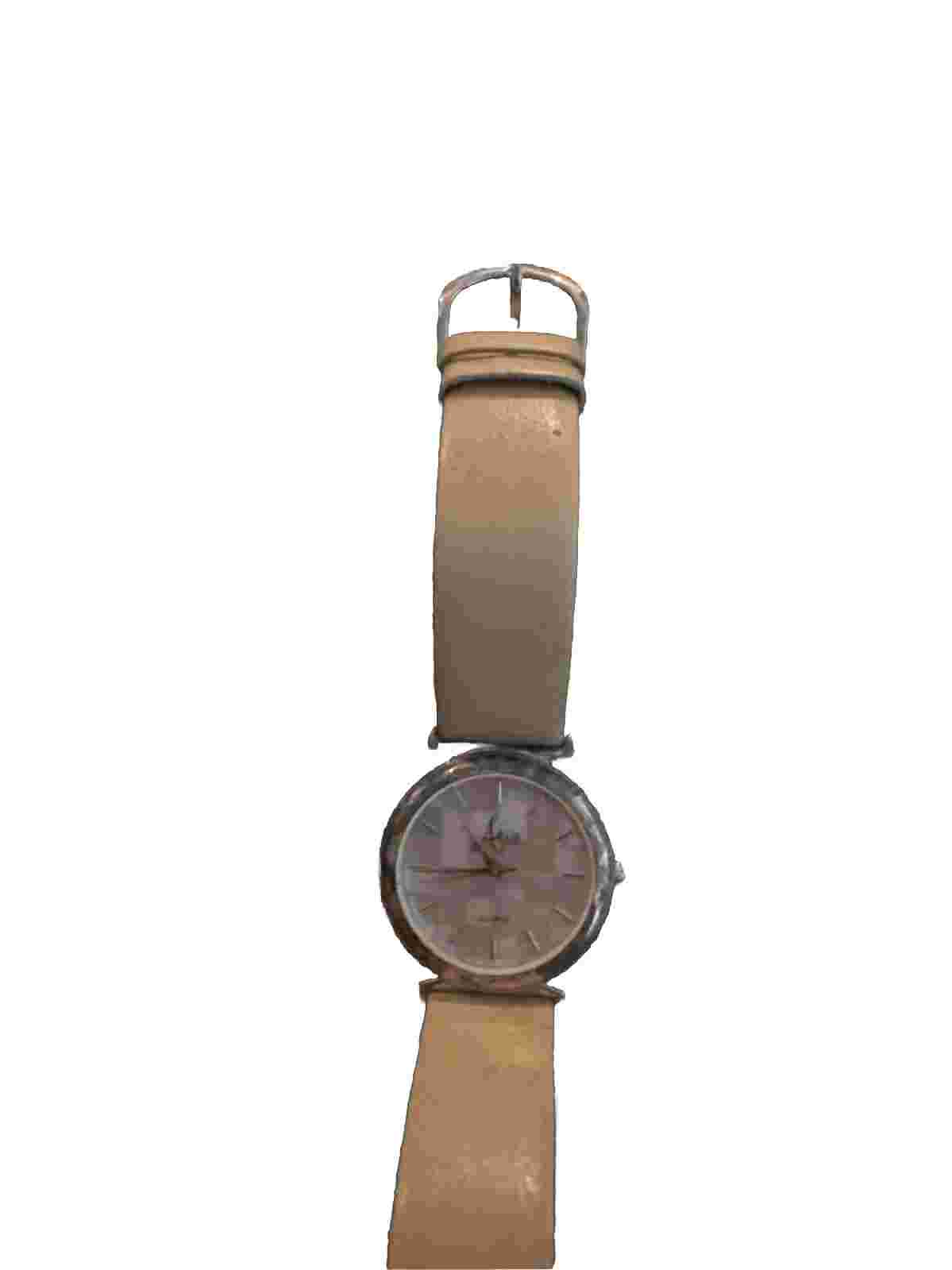 Aria sterling silver Case Stainless Steel Caseback With Japanese Movt