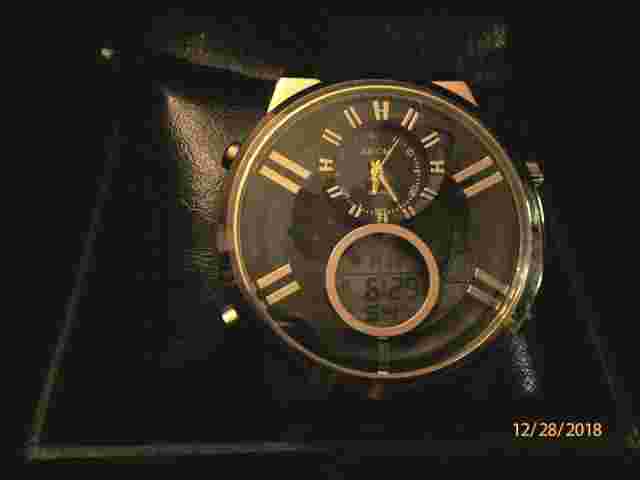 MEN'S AXIOM ANALOG WATCH EXC. CRYSTAL