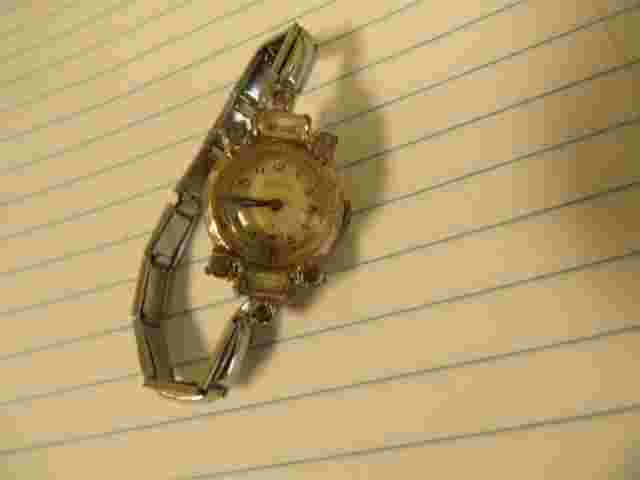 Vintage ACCRO Art Deco Jewel Woman's Watch for Parts