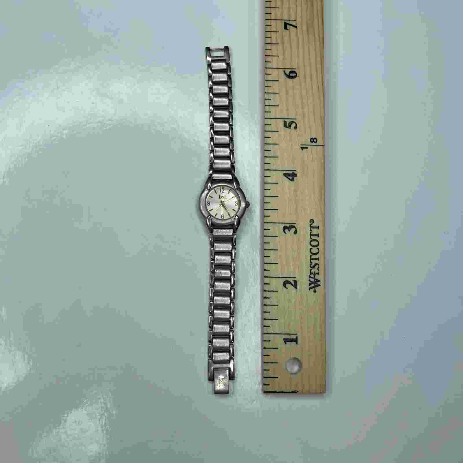 E LEI Japan 6622 Silver Two Tone Stainless Untested