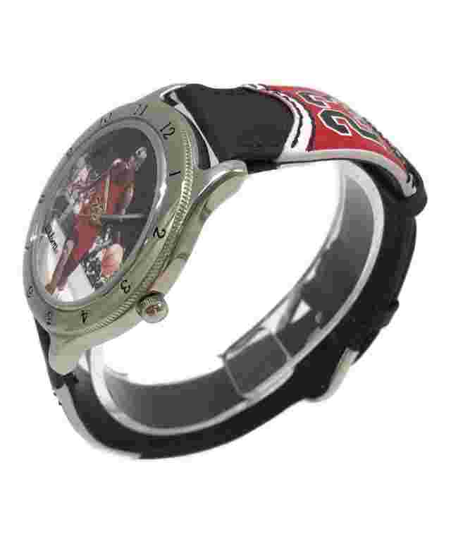Wilson Souvenir Watch Michael Jordan Chicago Bulls NBA Basketball Analog Used