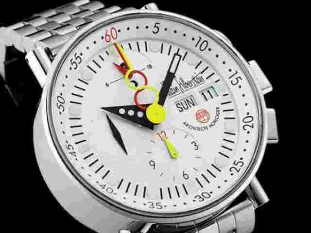 Alain Silberstein Chrono Bauhaus KB112 Limited Model Automatic Men's Watch