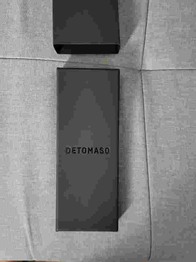Detomaso D14 Voltre Chronograph Watch Brushed Matt Stainless Steel BRAND NEW