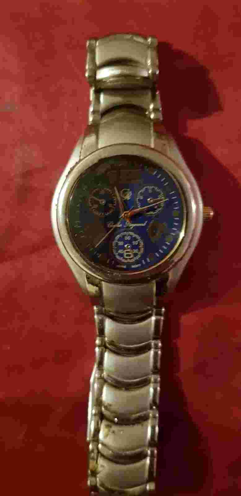 Charles Raymond Mens CHRONOGRAPH Water Resistant Watch