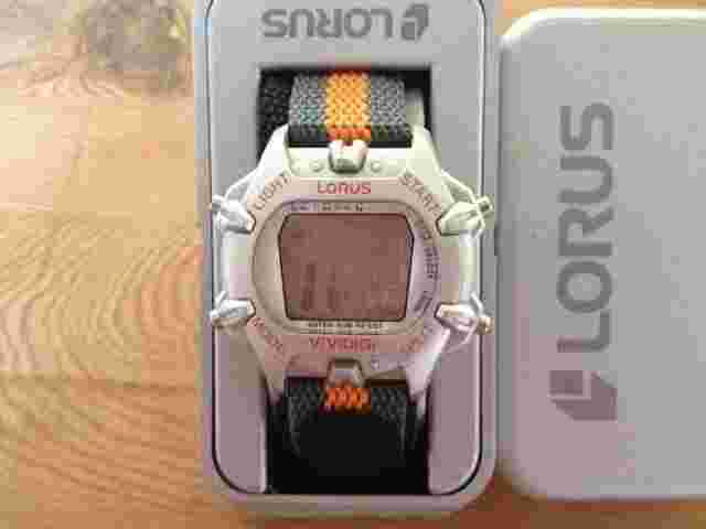 New - Watch Montre LORUS SPORTS VIVIDIGI - Digital Chronograph - Quartz