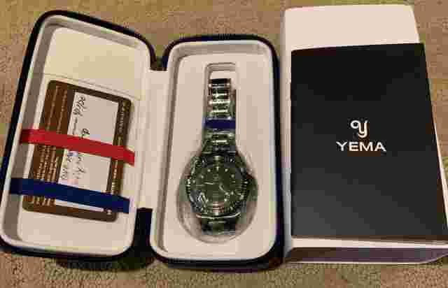 Yema Superman French Air Force Black Automatic Limited Edition