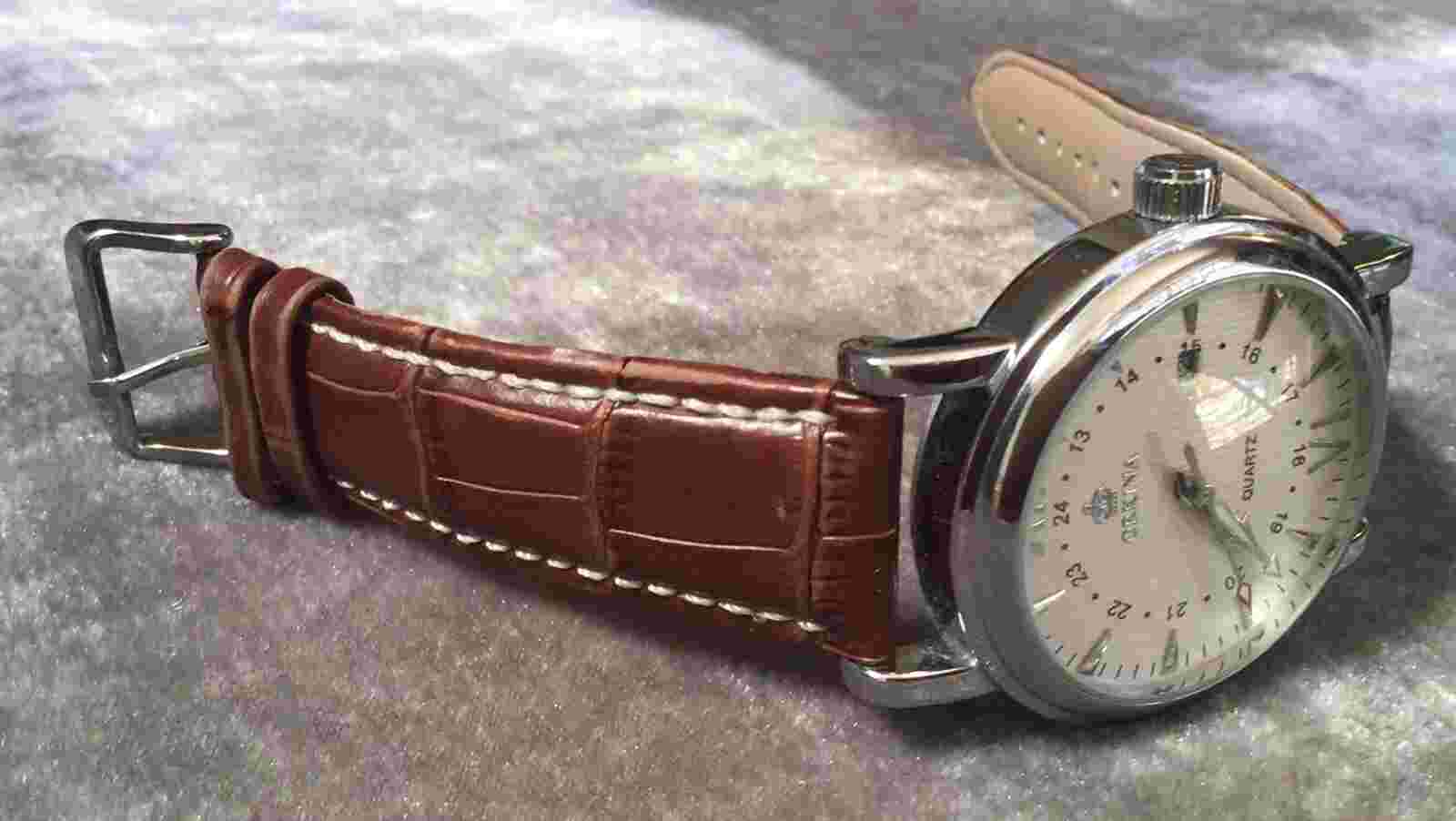 Orkina Men's Watch With Date Indicator Works/New Battery Great Condition G2