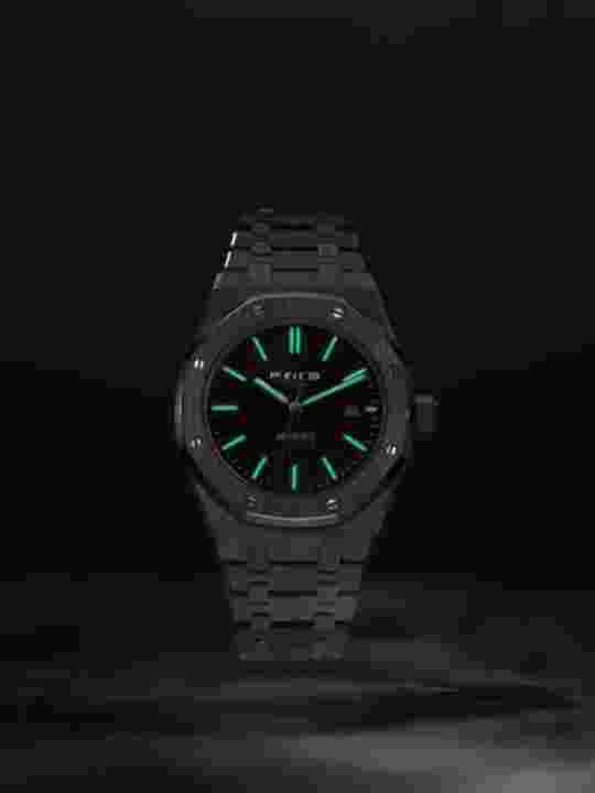 Men's Automatic Mechanical Sports Watches Full Steel Waterproof Sapphire Mirror