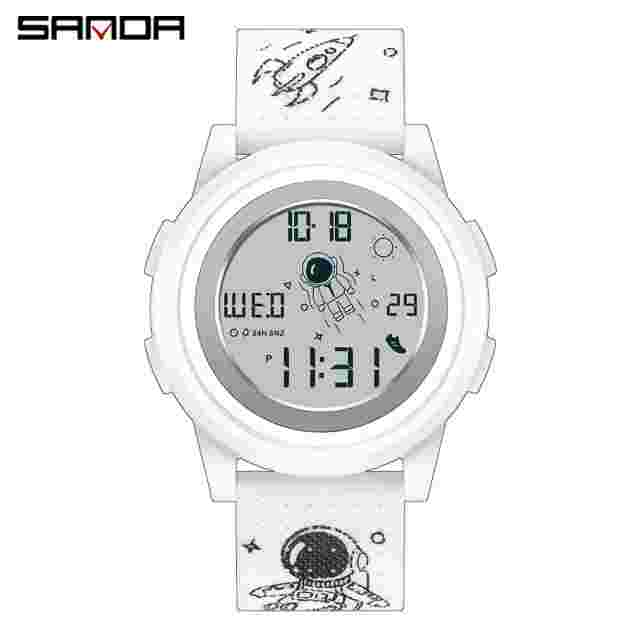 SANDA Astronaut Electronic Movement Astronaut Student Sports Gift Watch
