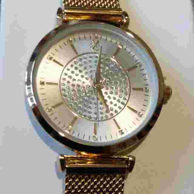 CXL by Christian Lacroix Stunning Analog Watch & Bangel Set. With Display Box.