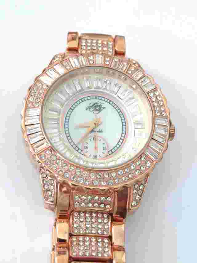 Kirks Folly LIMITED ADDITION ANGEL WATCH ROSE GOLD STUNNING.