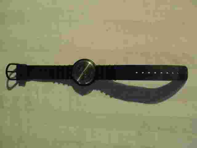 Toys, Batman DC Comics Icon Watch and Rubber Wrist Band, 1989, Quintel V102