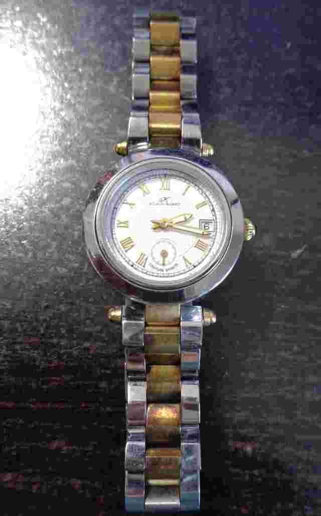 Ladies Klaus Kobec KKL1913 Two Tone Stainless Steel Couture Sports Watch RUNNING